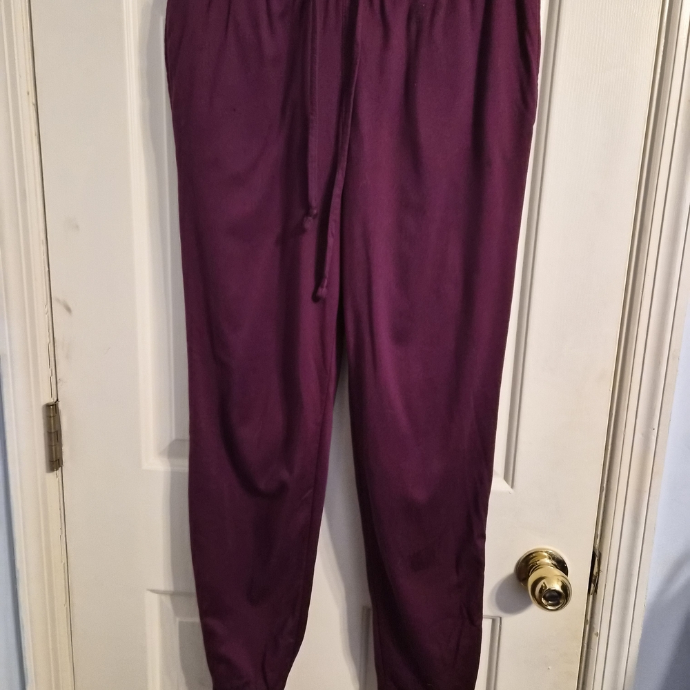 Athletic Works Plum Sweatpants - Picture 2 of 4